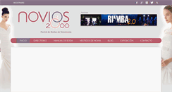 Desktop Screenshot of novios2000.com